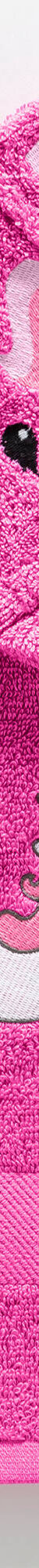 Collection éponge enfant brodée licorne coton - 380 g/m² (fuchsia) Collection éponge enfant brodée licorne coton - 380 g/m² (fuchsia)